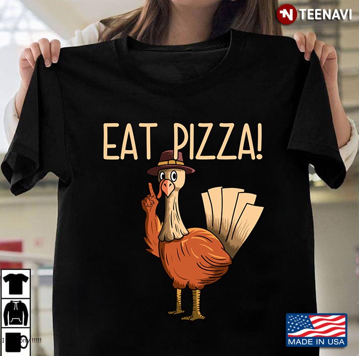 Vegan Turkey Thanksgiving Eat Pizza As Funny Gifts