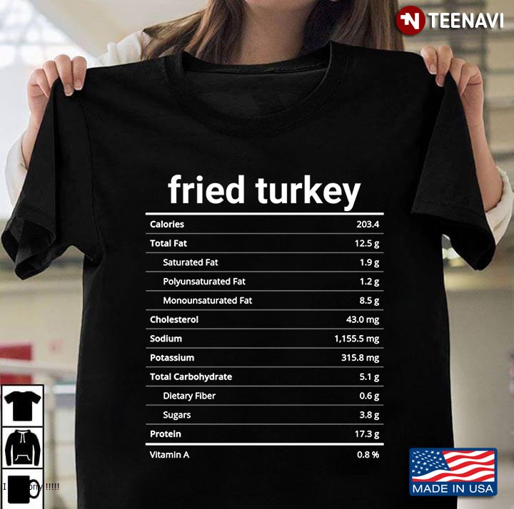 Fried Turkey Thanksgiving Nutritional Facts