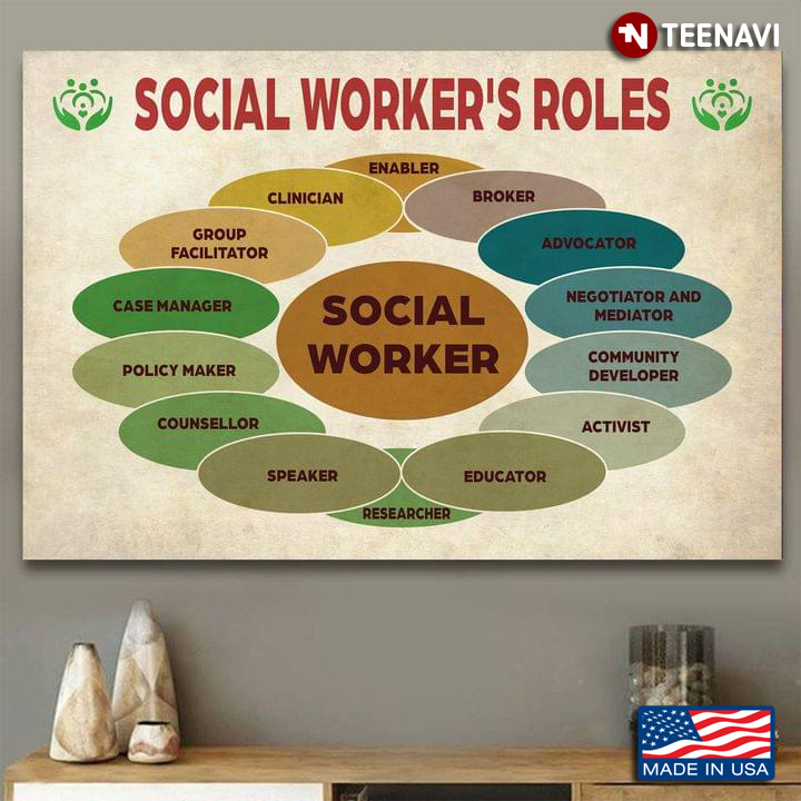 Vintage Social Worker's Roles