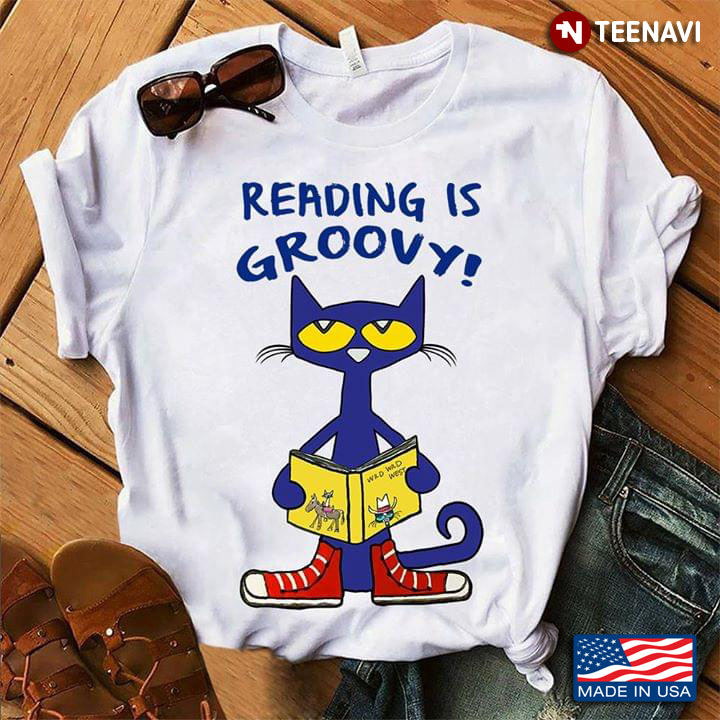 Cat Reading Is Groovy