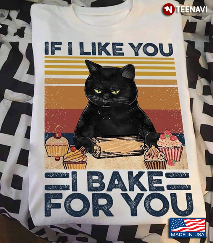 Black Cat Cake If I Like You I Bake For You