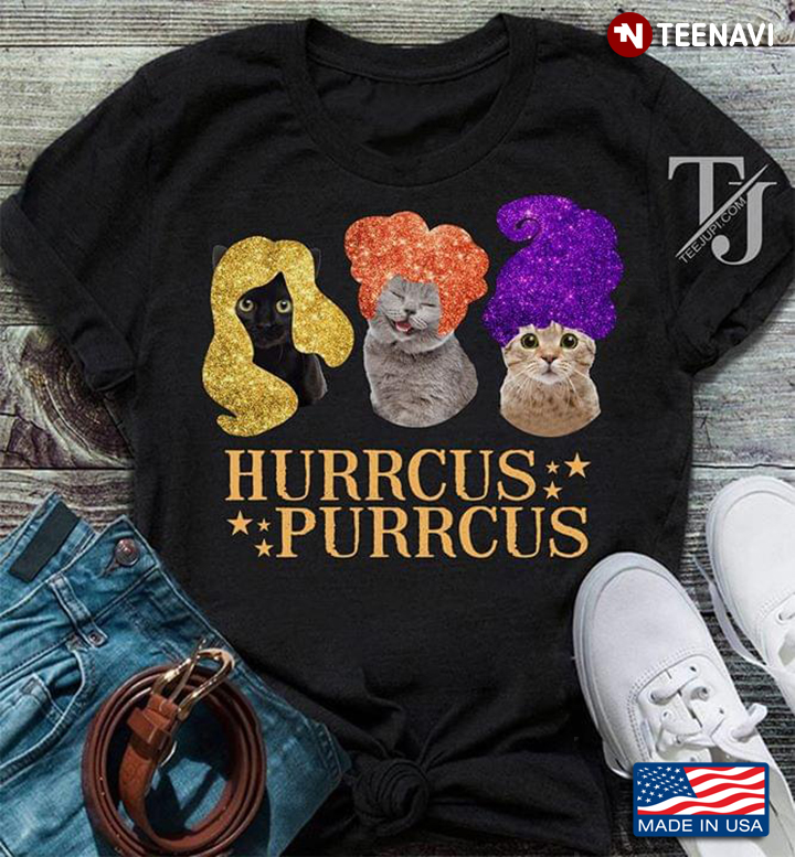 The Sanderson Sisters Cats Hurrcus Purrcus New Version