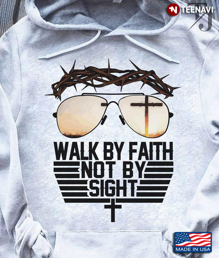 Glasses Christian Cross Walk By Faith Not By Sight