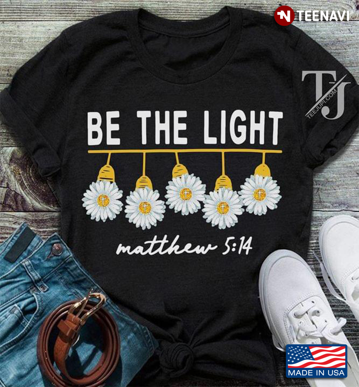Daisy Christian Cross Be The Light Matthew 5:14