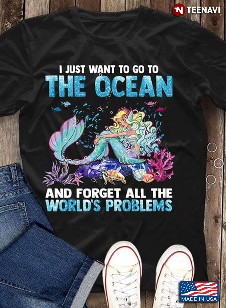 Mermaid   I Just Want To Go To Ocean  And Forget All The World's Problem