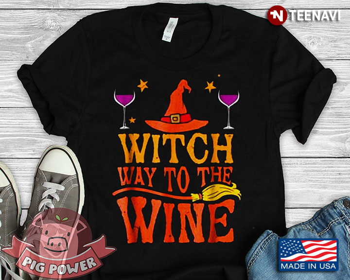 Witch Way To The Wine Halloween