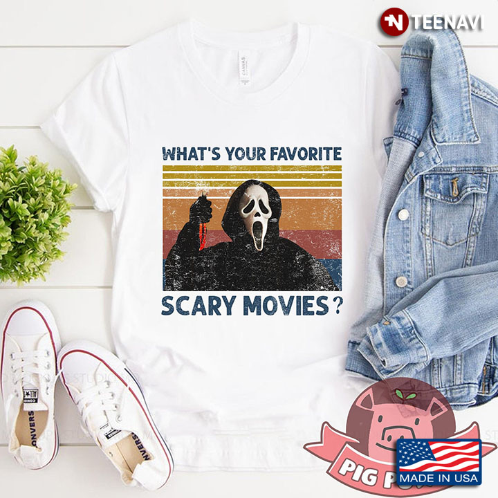 What’s Your Favorite Scary Movies White Version