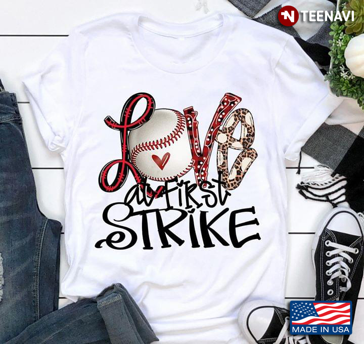 Love At First Strike Baseball Lovers