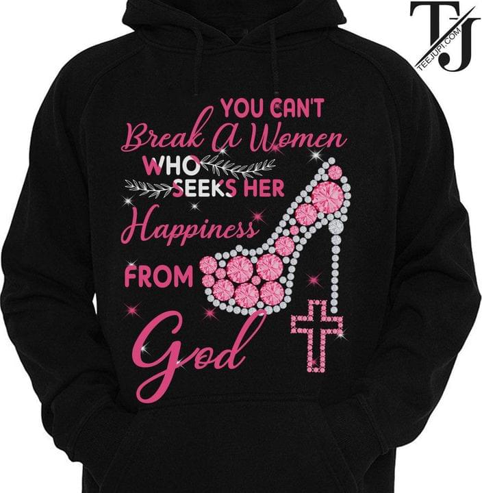 Crystal Highheel You Can't Break A Women Who Seeks Her Happiness From God