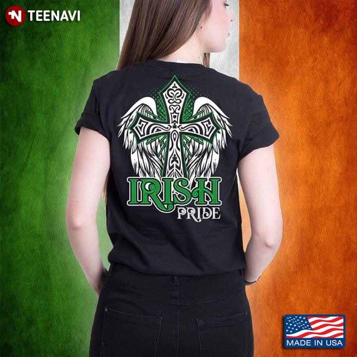 The Cross With Wings Irish Pride