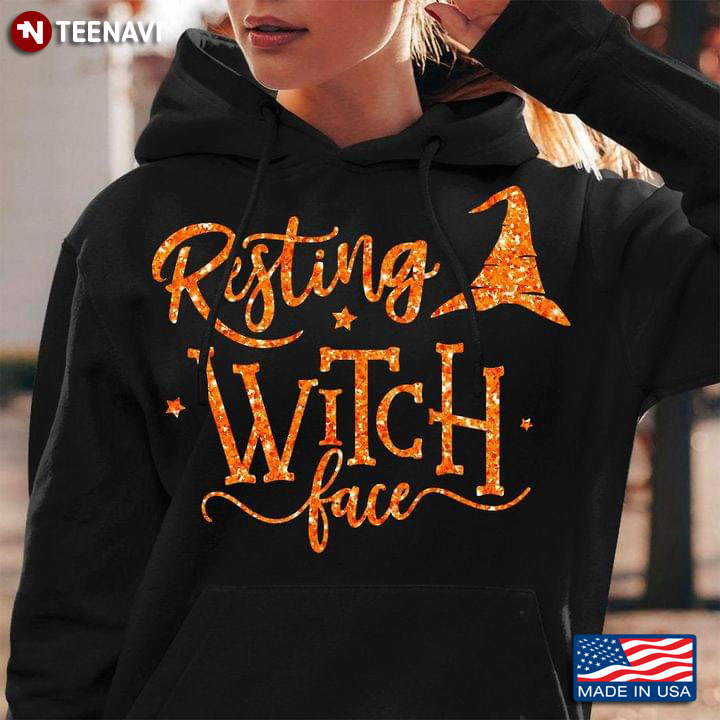 Resting Witch Face Halloween