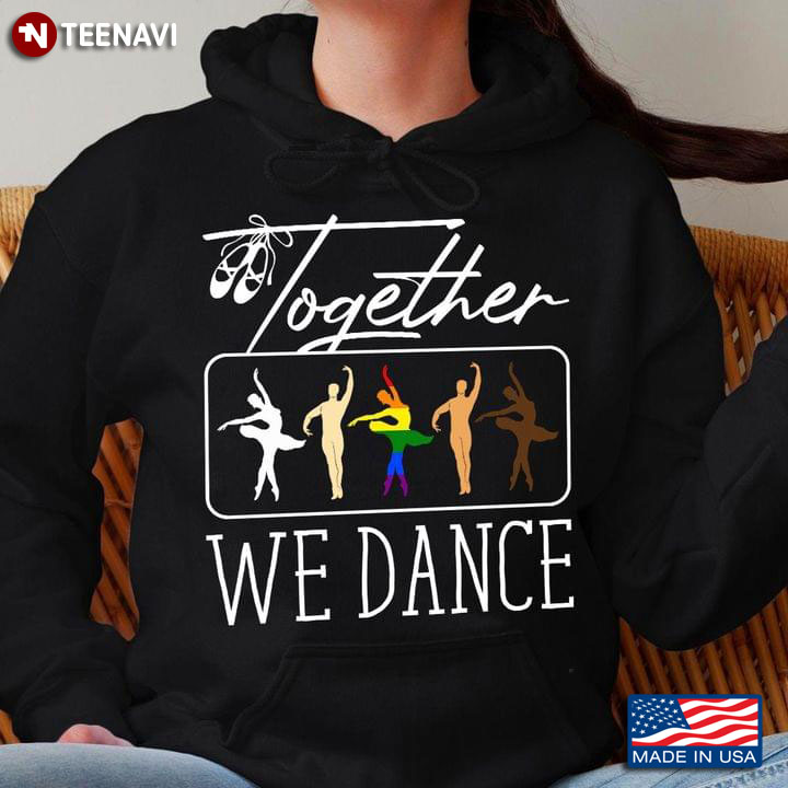 Together We Dance Ballerina LGBT Pride Black Lives Matter