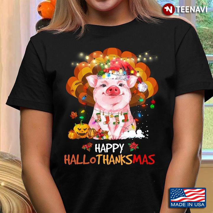 Pig Happy Hallothanksmas