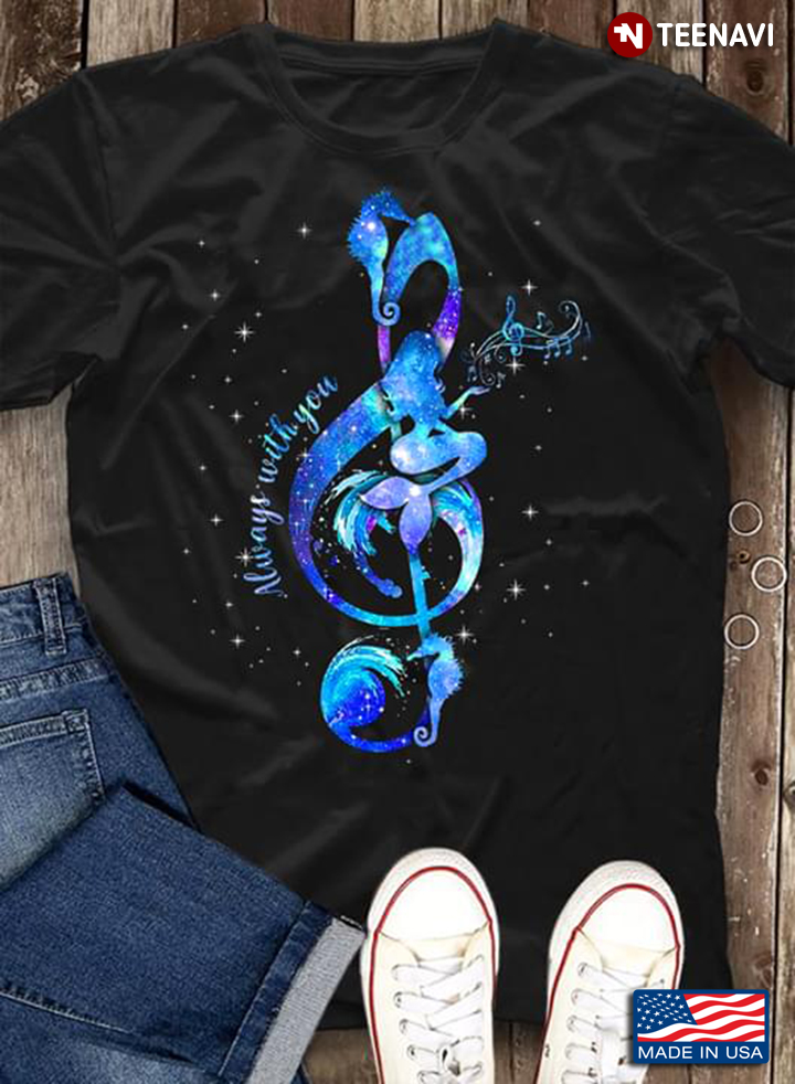 Music Always With You Hippocampus With Mermaid