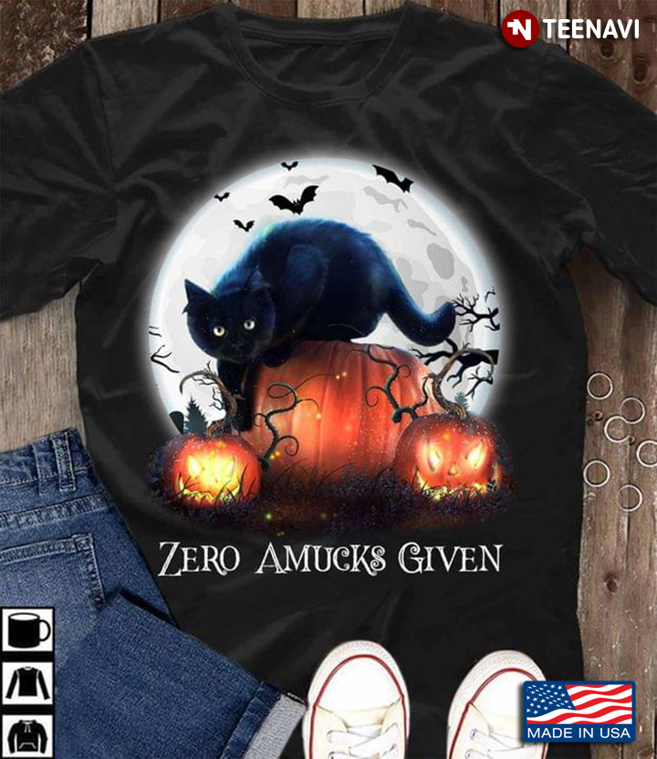 Black Cat Zero Amucks Given Halloween