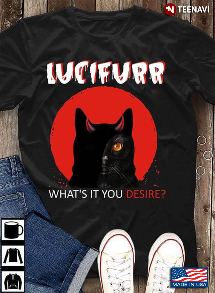 Black Cat Lucifurr What's It You Desire