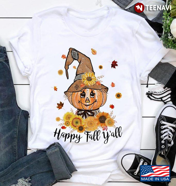 Gnomies Pumpkin Happy Fall Y'all