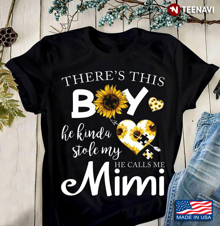 Sunflower There's This Boy He Kinda Stole My Heart He Calls Me Mimi