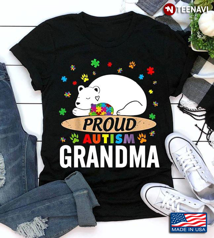 Bear Proud Autism Grandma
