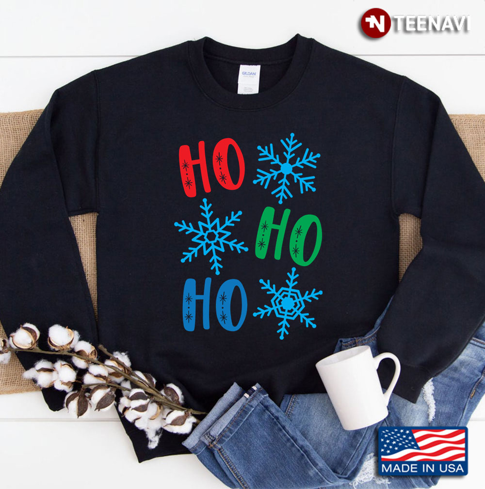 Ho Ho Ho - Merry Christmas Sweatshirt