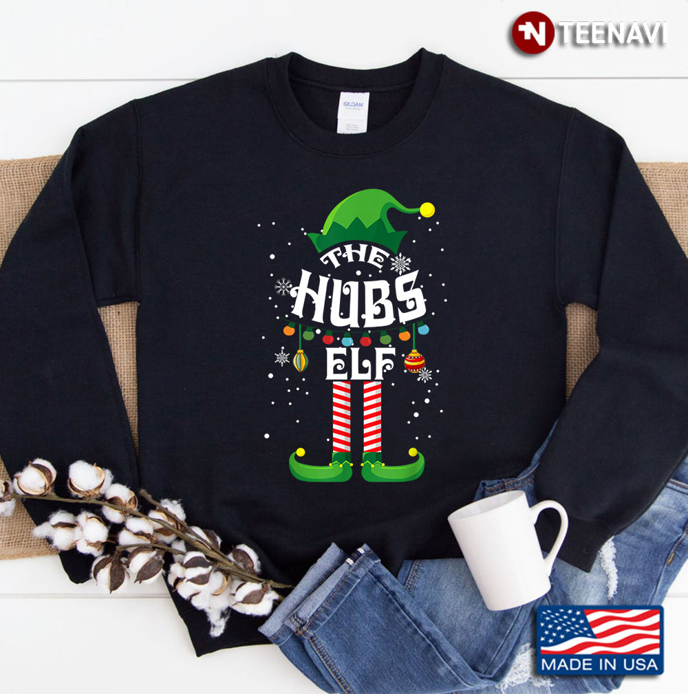Hubs Elf Matching Group Christmas Sweatshirt