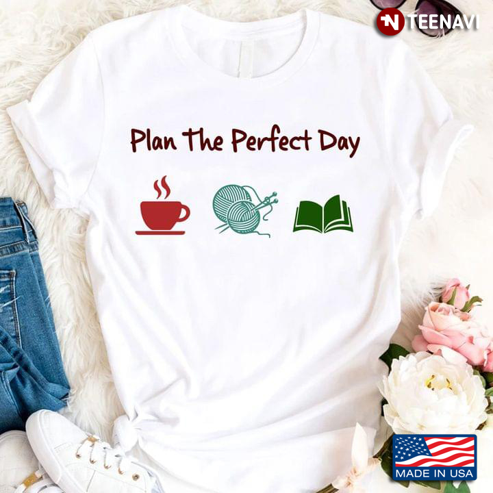 Plan The Perfect Day Coffee Crochet Book