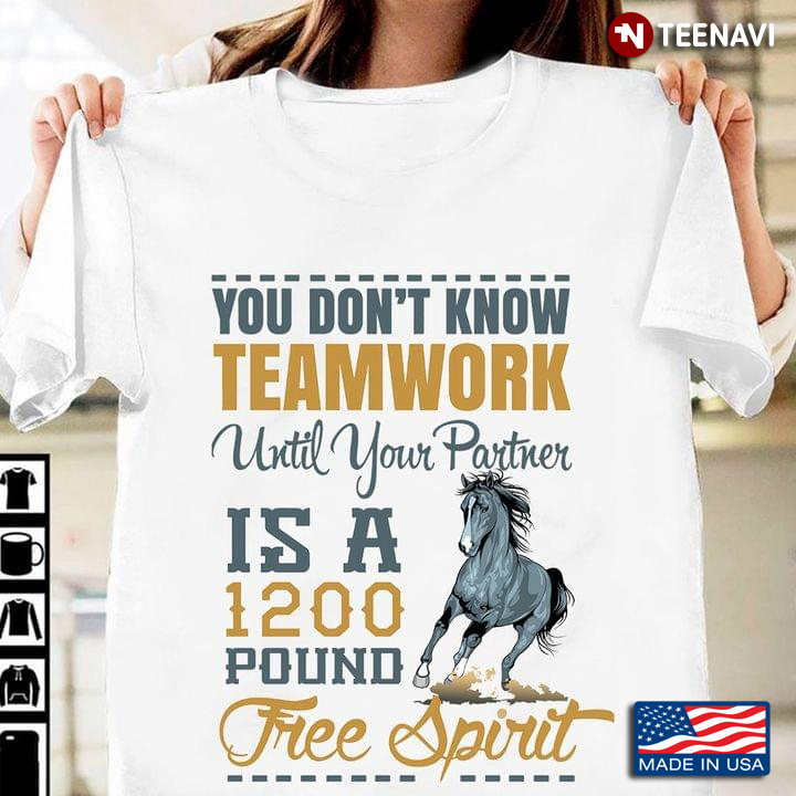 You Don't Know Teamwork Until Your Partner Is A 1200 Pound Tree Spirit Horse