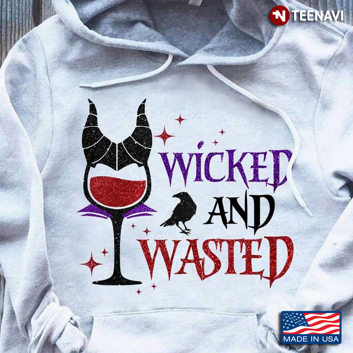 Wicked And Wasted Raven Wine And Maleficent Horns