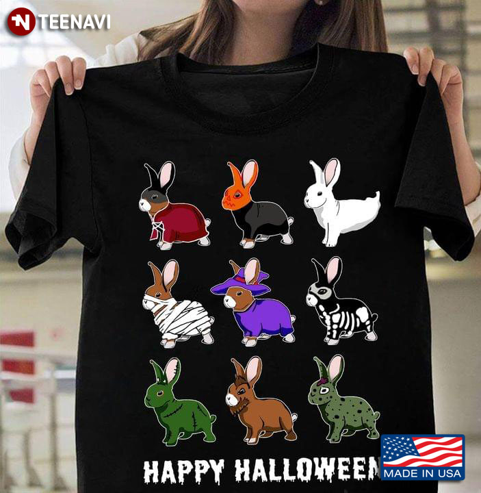Happy Halloween Nine Rabbits