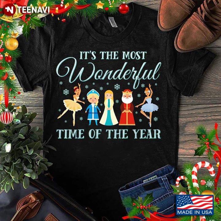 It's The Most Wonderful Time Of The Year Ballet Christmas T-Shirt