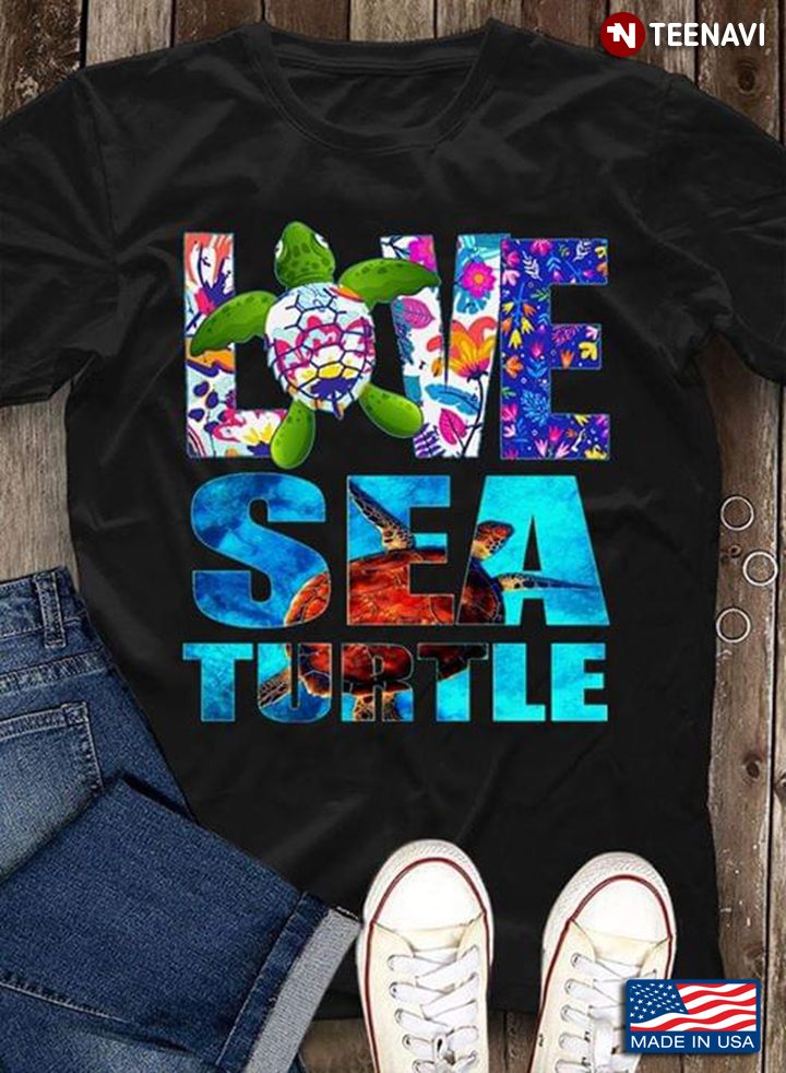 Love Sea Turtle Flowers
