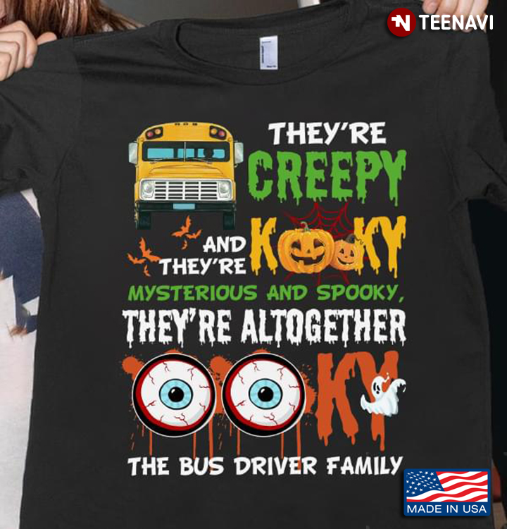 Pumpkin Eyes They're Creepy and They're Kooky Mysterious And Spooky  The Bus Driver Family
