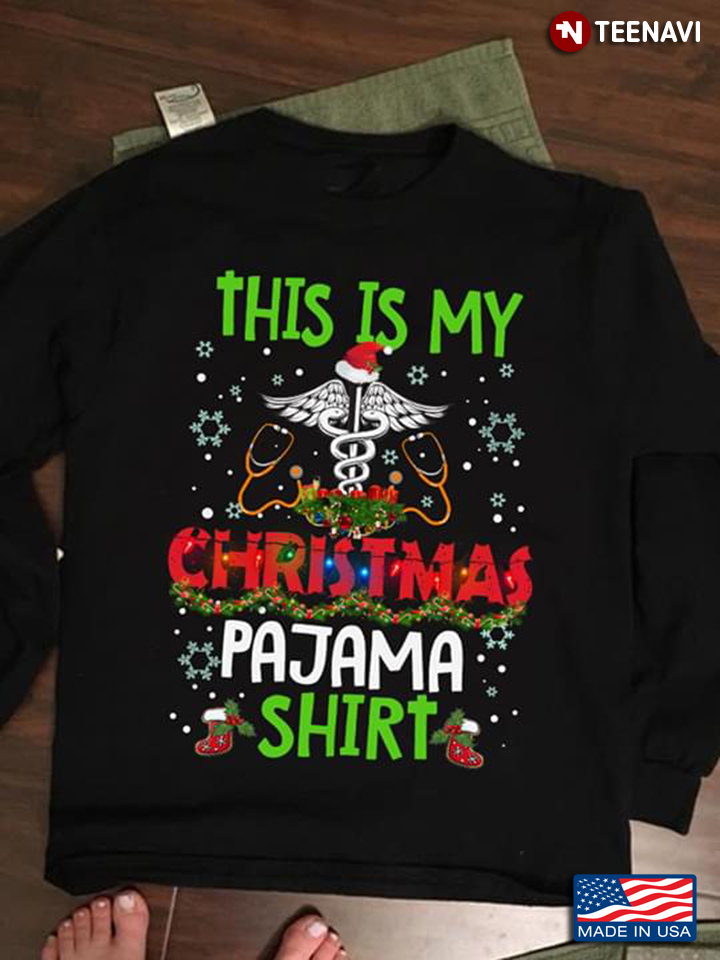 Cna This Is My Christmas Pajama Shirt