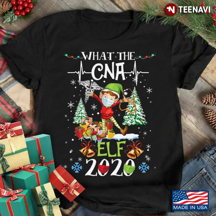 Christmas Tree Gifts  Wearing Mask What The CNA ELF 2020