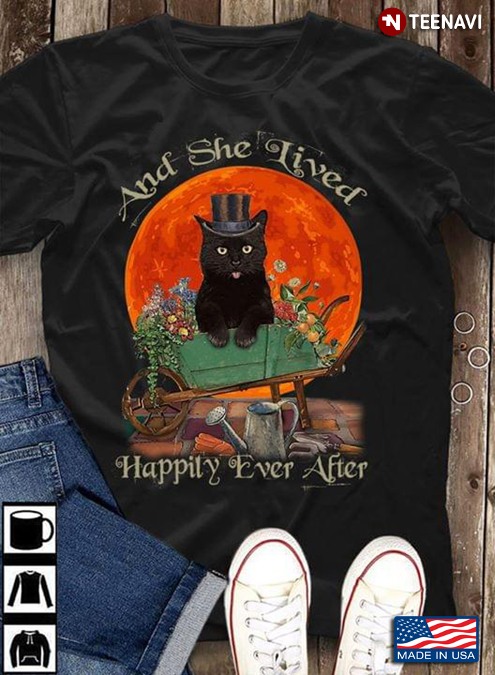 And She Lived Happily Ever After Black Cat