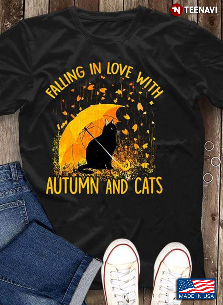 Falling In Love With Autumn And Cats