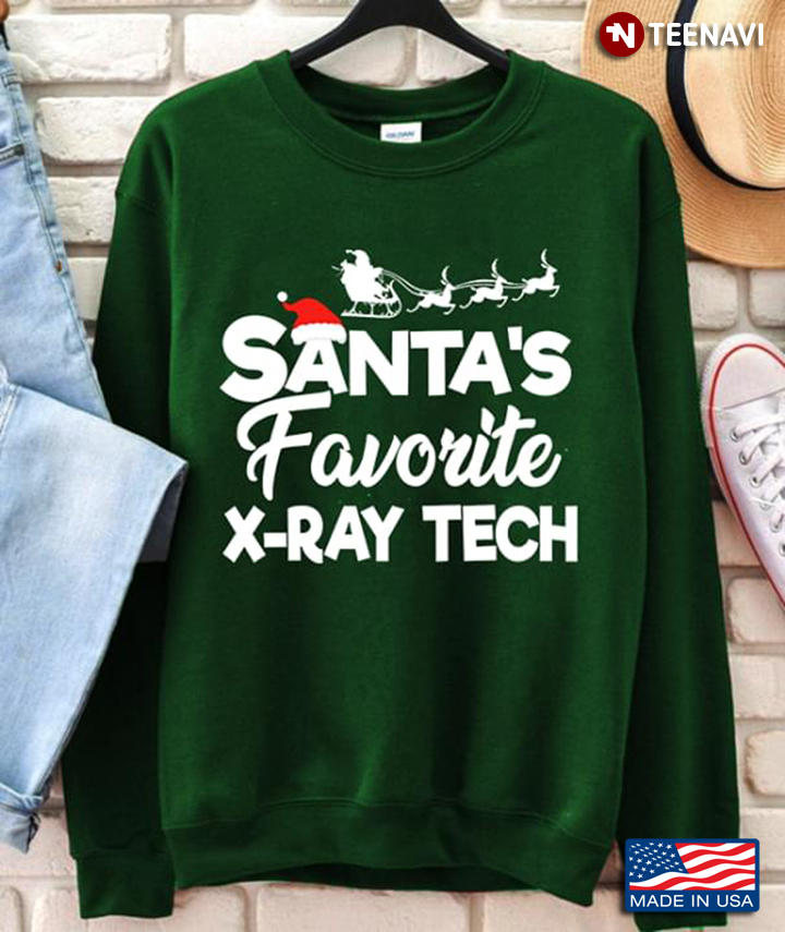 Santas Favorite X-Ray Tech Christmas