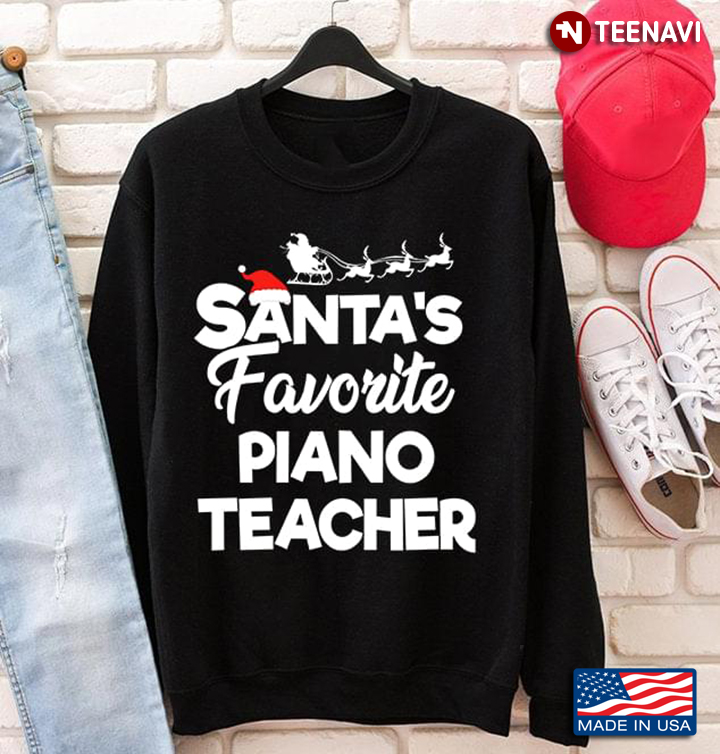 Santa's Favorite Piano Teacher Christmas