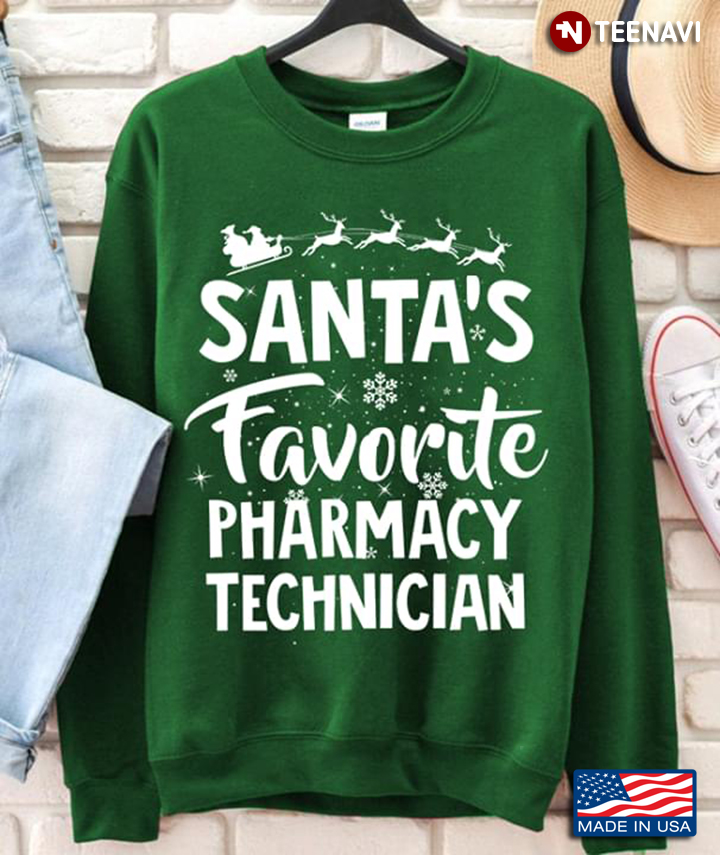 Santa’s Favorite Pharmacy Technician Christmas