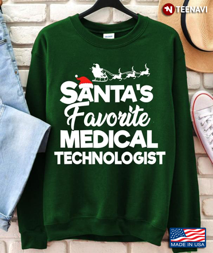 Santa’s Favorite Medical Technologist Christmas
