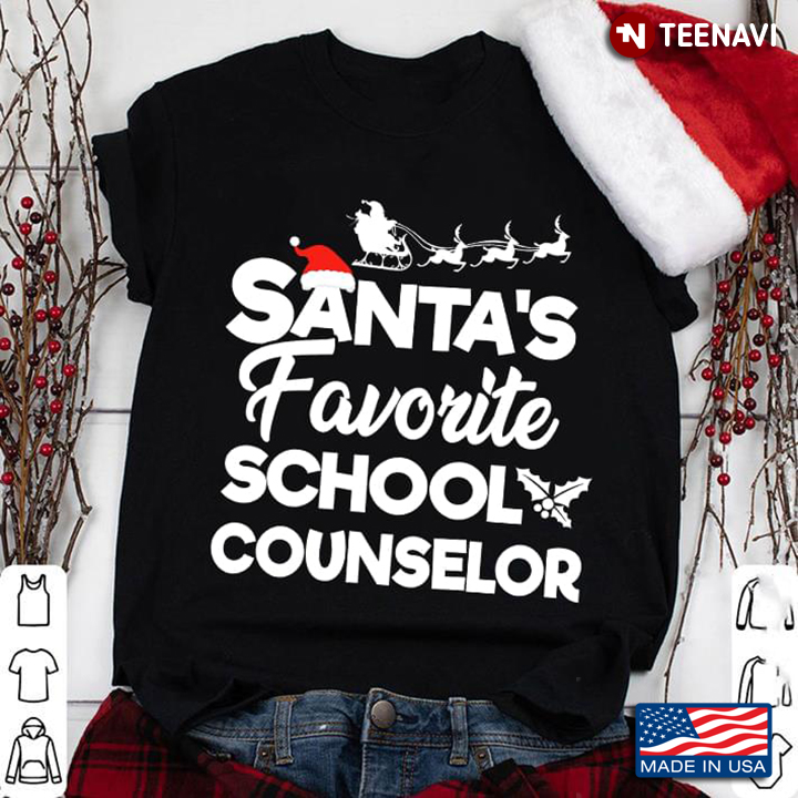 Santa’s Favorite School Counselor Christmas