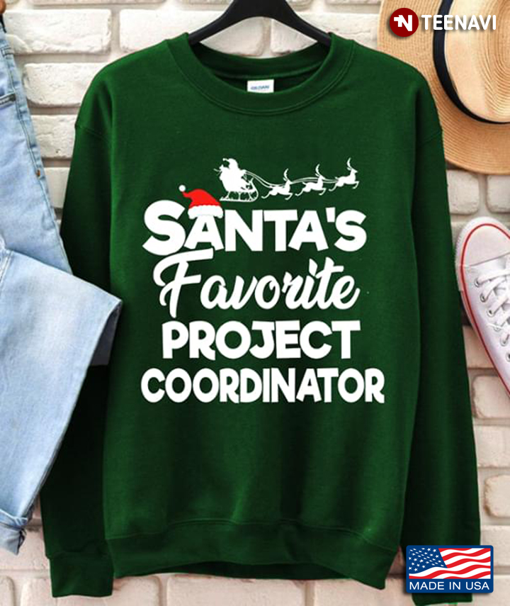 Santa’s Favorite Project Coordinator Christmas