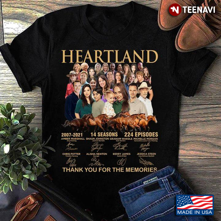 Heartland 2007-2021 14 Seasons 224 Episodes Signatures Thank You For The Memories