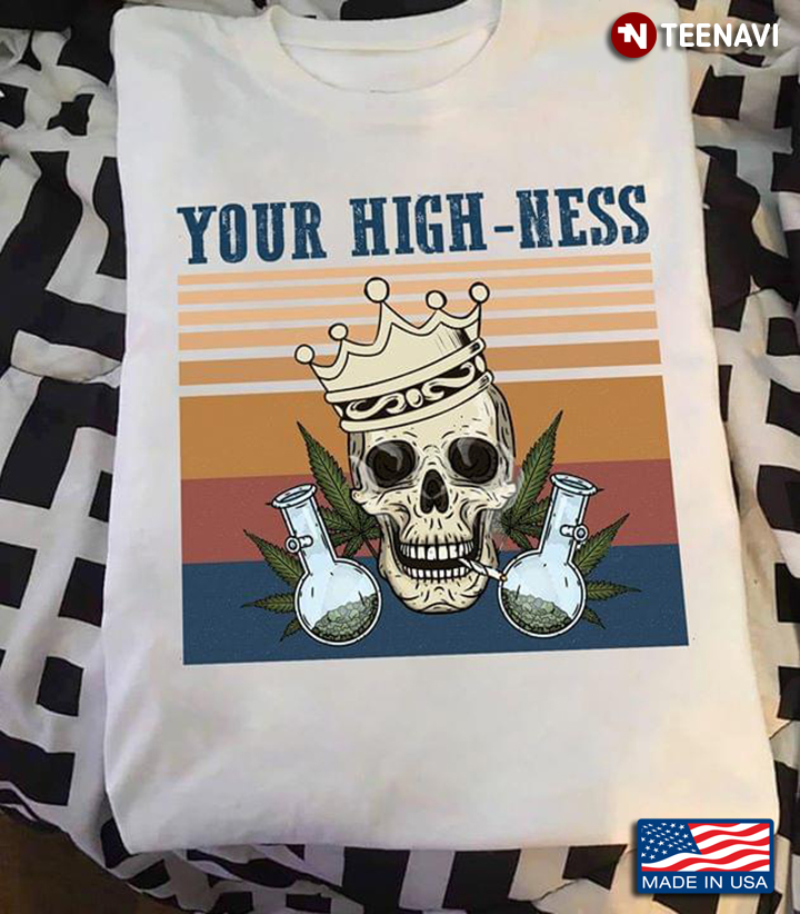 Cannabis Skull King Your High-ness
