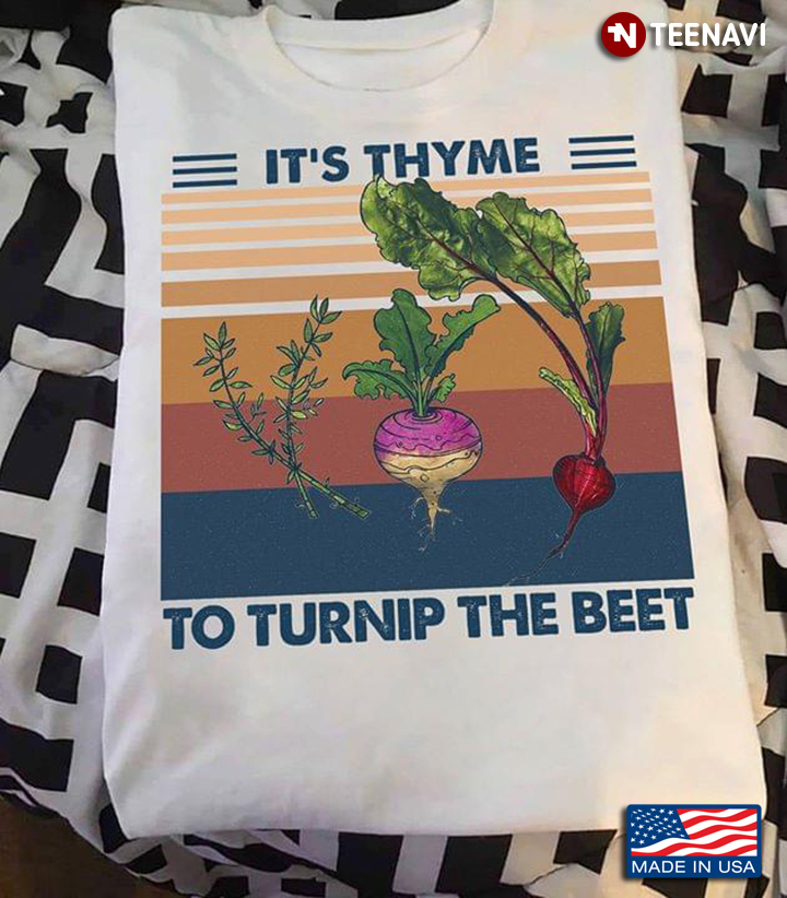 It's Thyme To Turnip The Beat Vintage