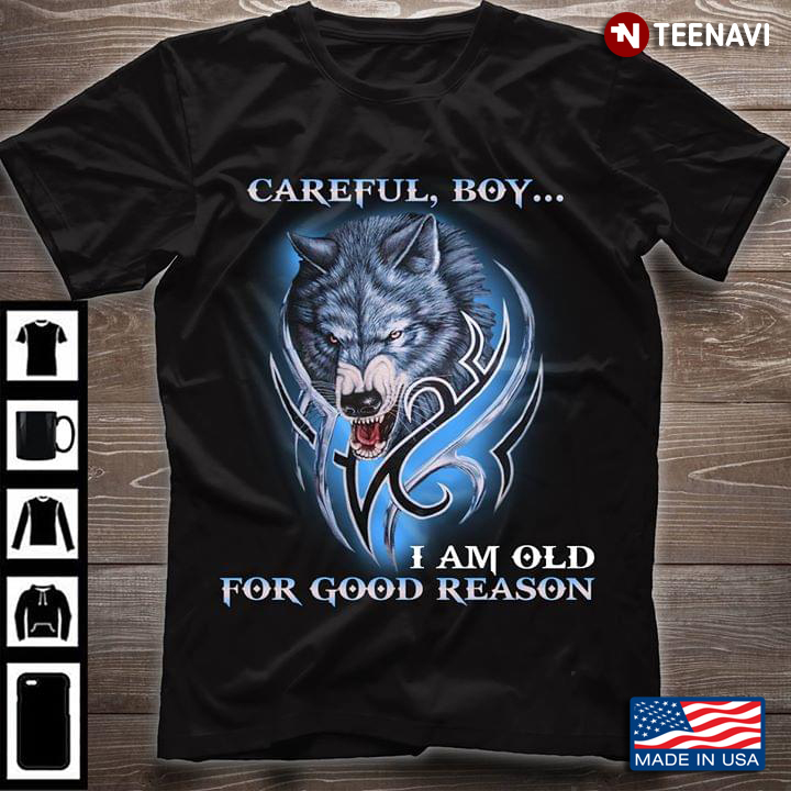 Wolf Careful Boy I Am Old For Good Reason