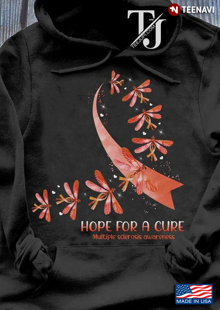 Hope For A Cure Multiple Sclerosis Awareness Dragonflies
