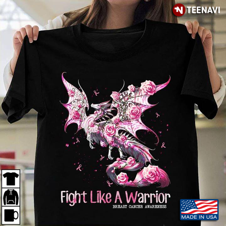 Dragon Fight Like A Warrior Breast Cancer Awareness