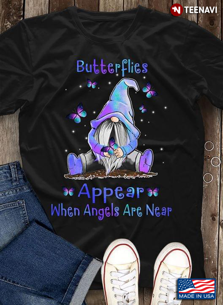 Gnome Butterflies Appear When Angels Are Near