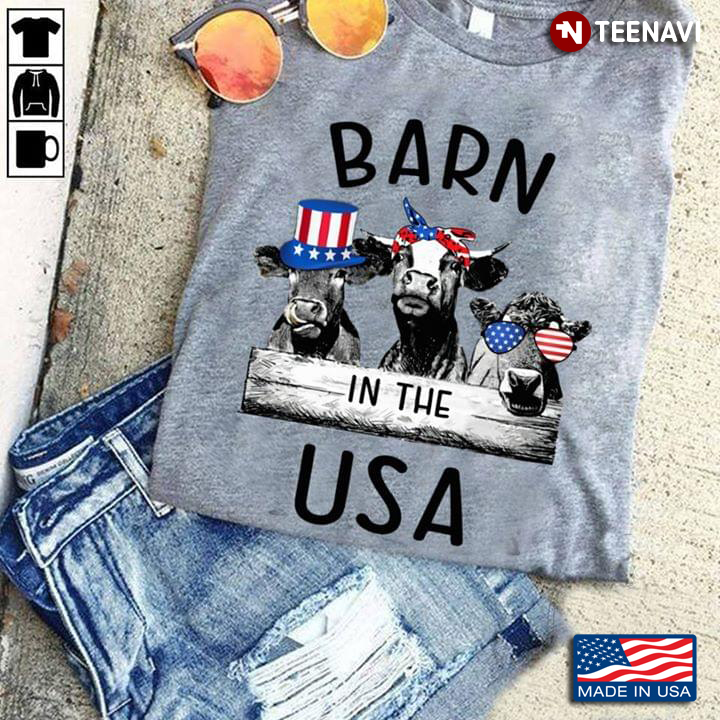 Heifer Barn In The USA